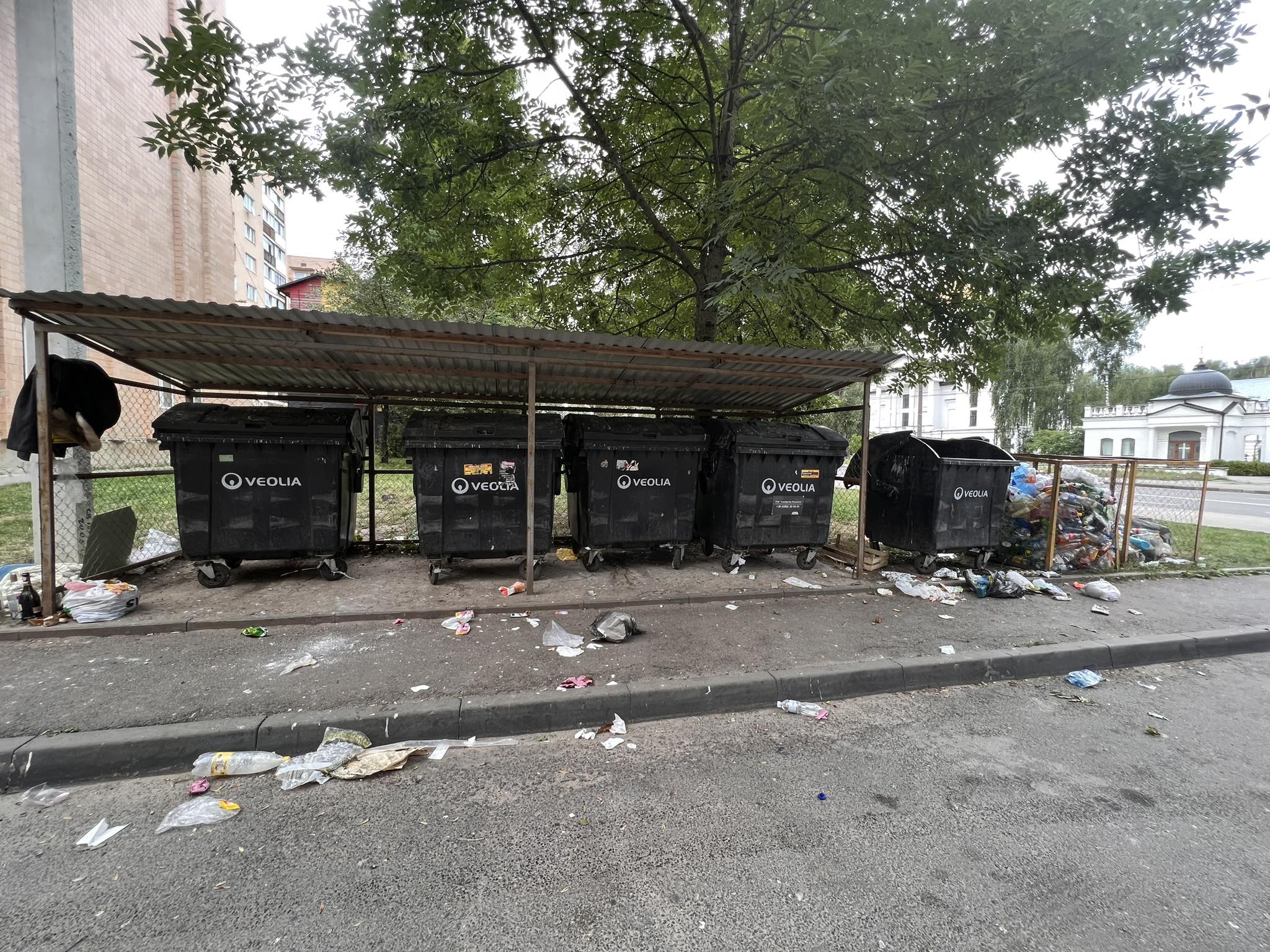 Новини Тернополя - фото з По дорозі купа сміття і ріки смороду: хто прибиратиме на проспекті Злуки Немає опису.