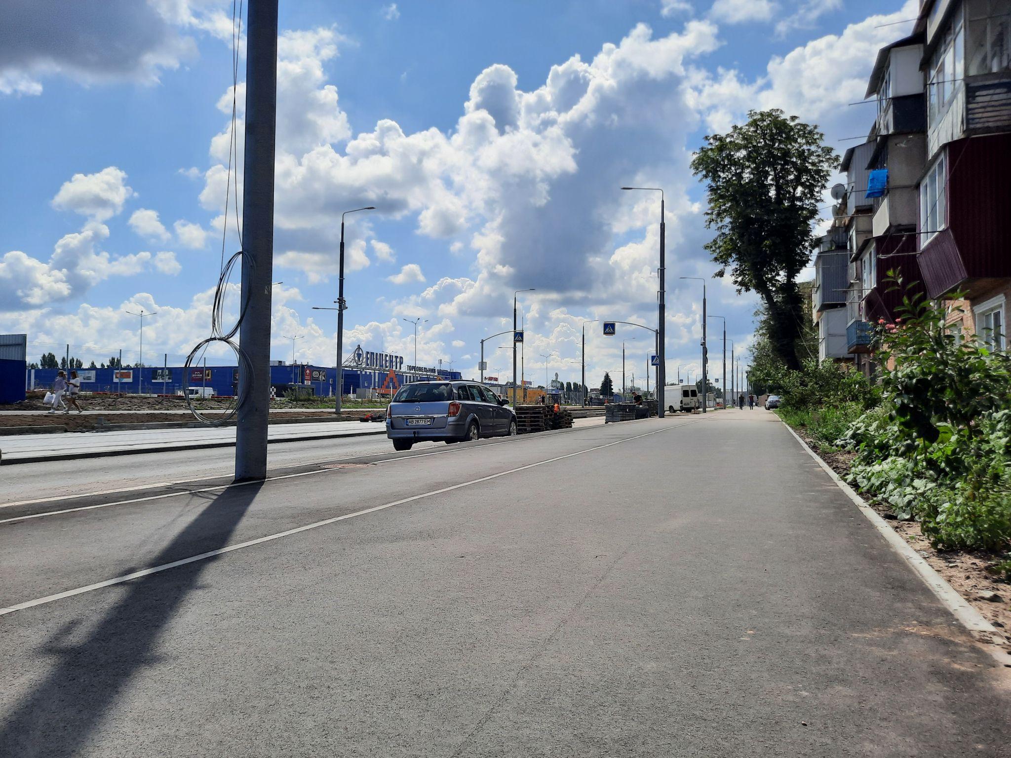 Новини Вінниці - фото з Колії проклали вздовж майже всієї вулиці: як виглядає реконструкція на Батозькій