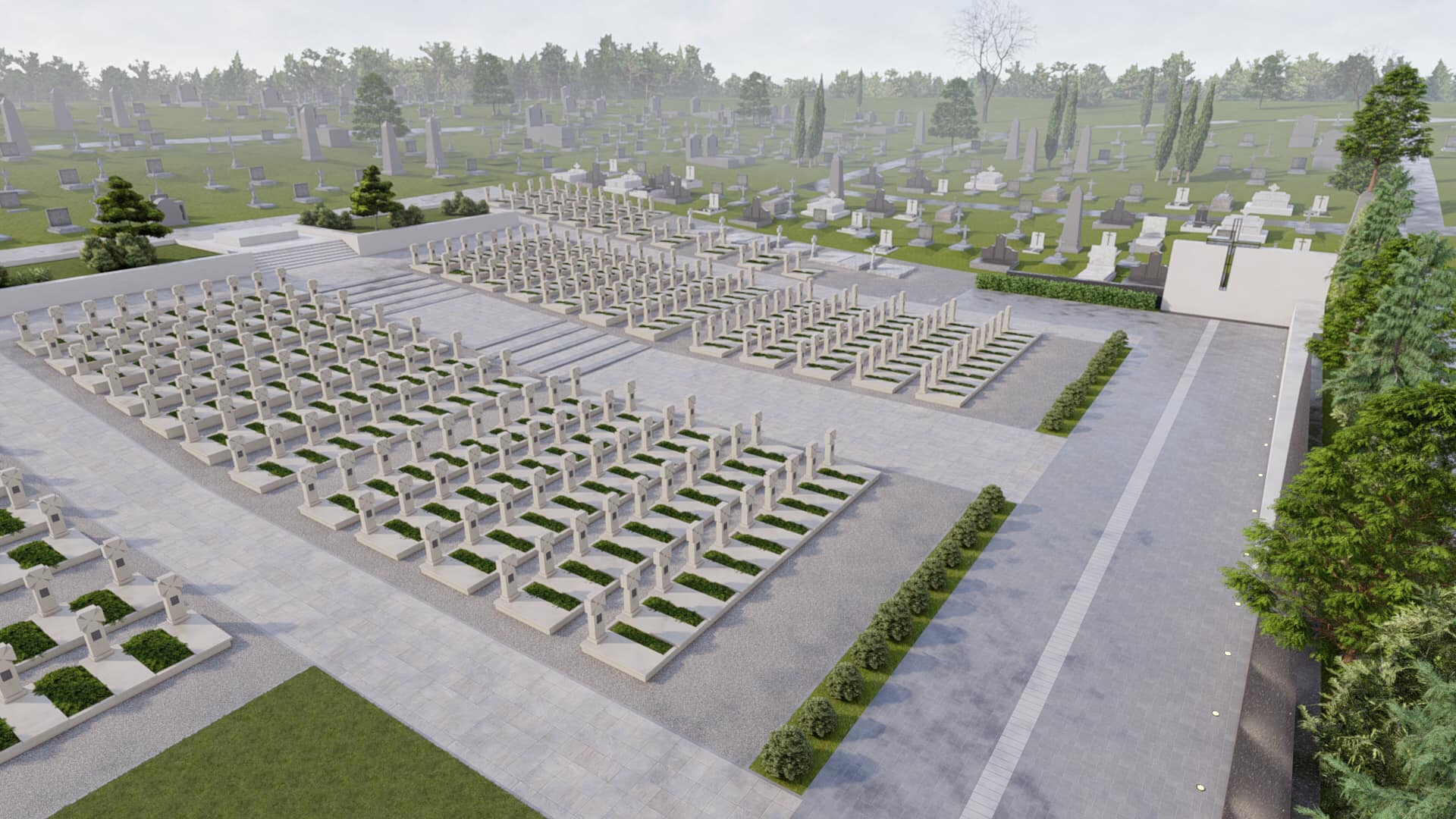 Новини Тернополя - фото з На Микулинецькому кладовищі почали облаштовувати Пантеон Героїв: ми дізнались подробиці Немає опису світлини.