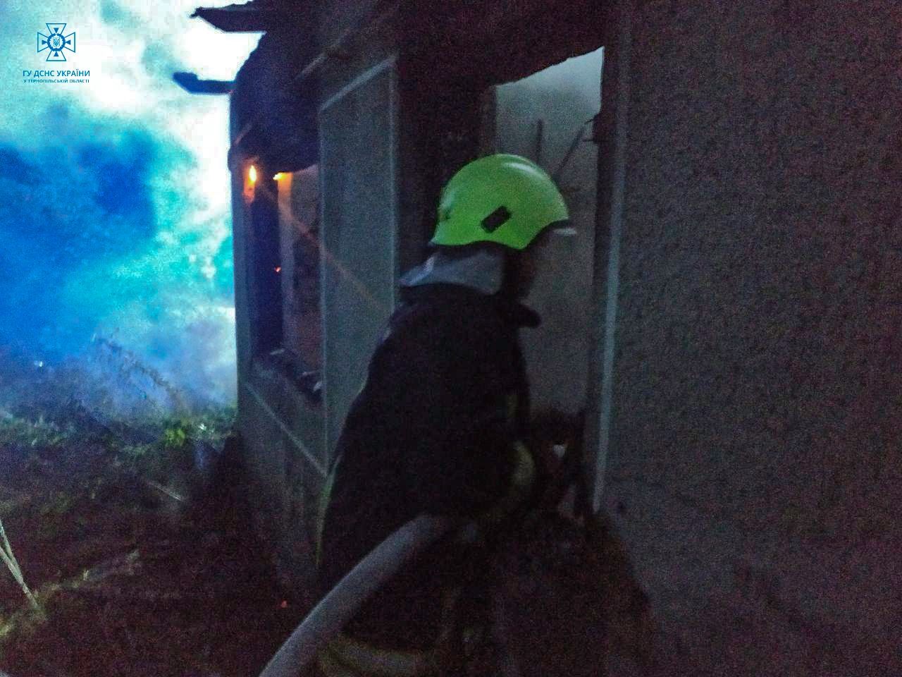 Новини Тернополя - фото з За минулу добу на Тернопільщині трапились чотири пожежі