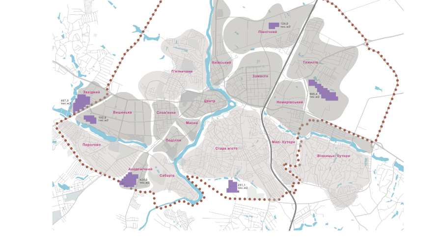 Новини Вінниці - фото з Де, як і скільки у Вінниці побудувати житло? Показали проєкт післявоєнної забудови
