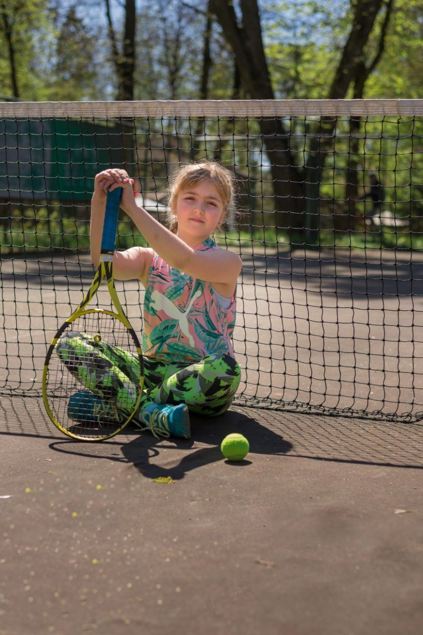Новини Вінниці - фото з Юна чемпіонка з великого тенісу два роки їздить із Тульчина до Вінниці на тренування