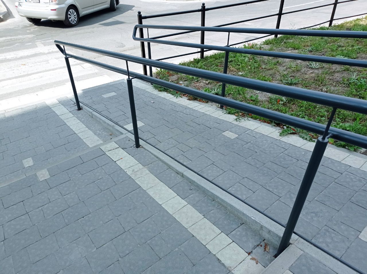 Новини Тернополя - фото з Тернополяни скаржаться на пандус, який облаштували вулиці Соломії Крушельницької