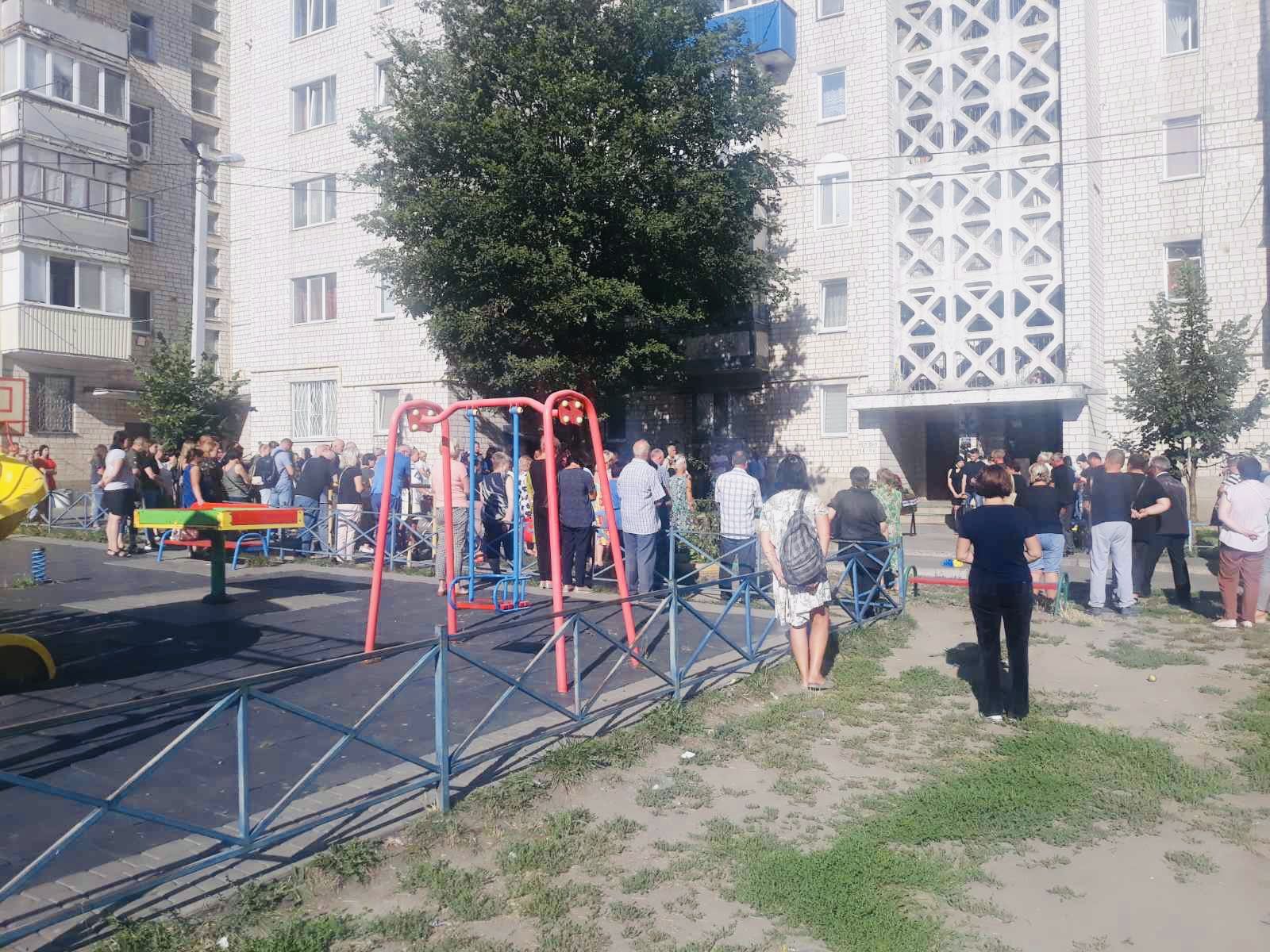 Новини Вінниці - фото з Ціна звільнених земель — життя Героїв. У Вінниці попрощались з морпіхом Сергієм Петуховським