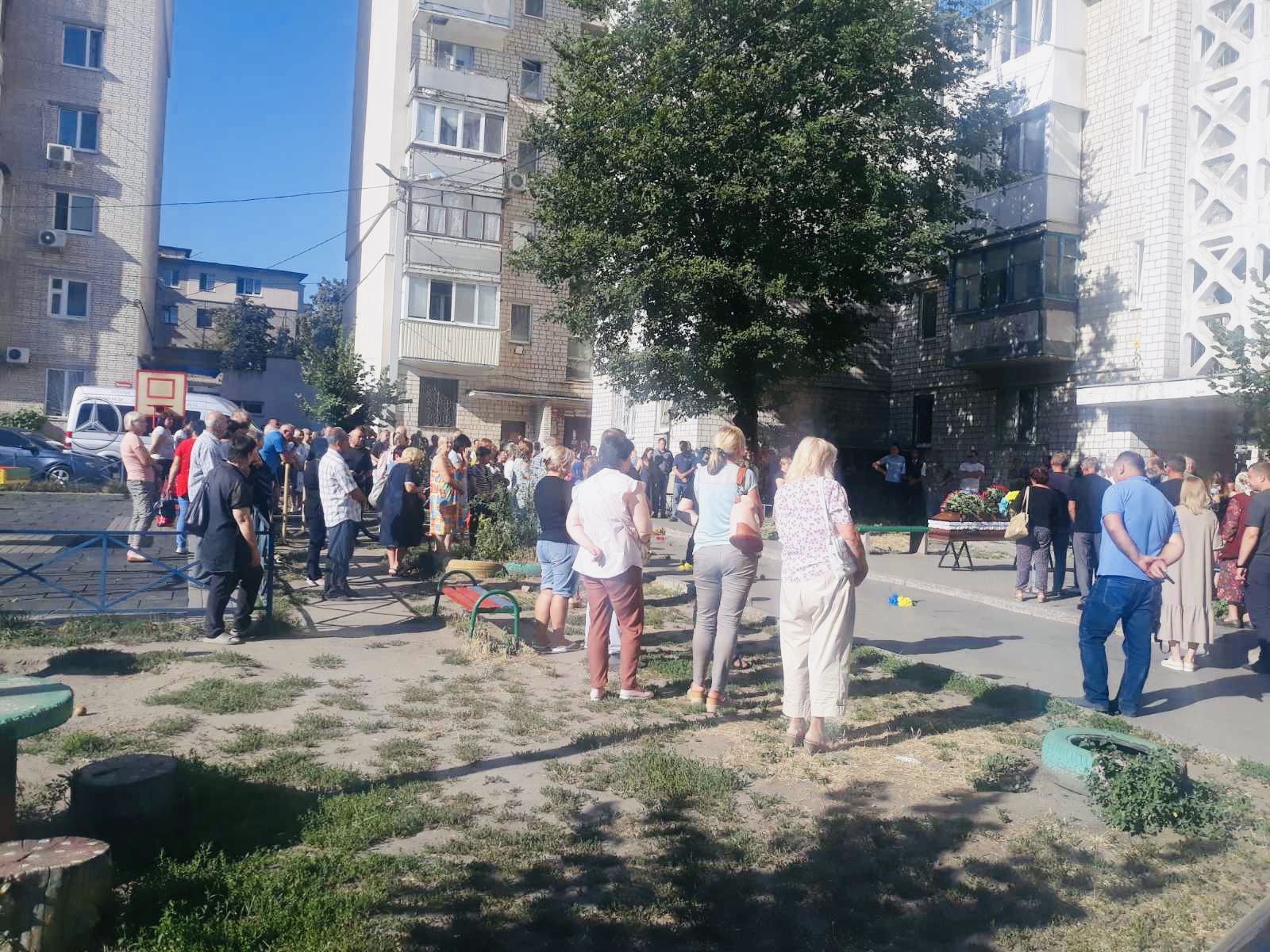 Новини Вінниці - фото з Ціна звільнених земель — життя Героїв. У Вінниці попрощались з морпіхом Сергієм Петуховським