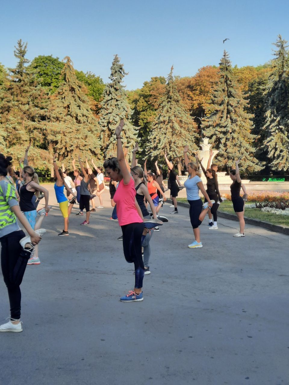 Новини Вінниці - фото з «Хочу закохати вінничан у спорт».  У Вінниці просто неба проводять безплатні спортивні заняття