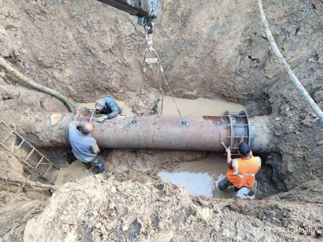 Новини Вінниці - фото з Нічна серйозна аварія на магістральному водогоні: коли повернуть воду