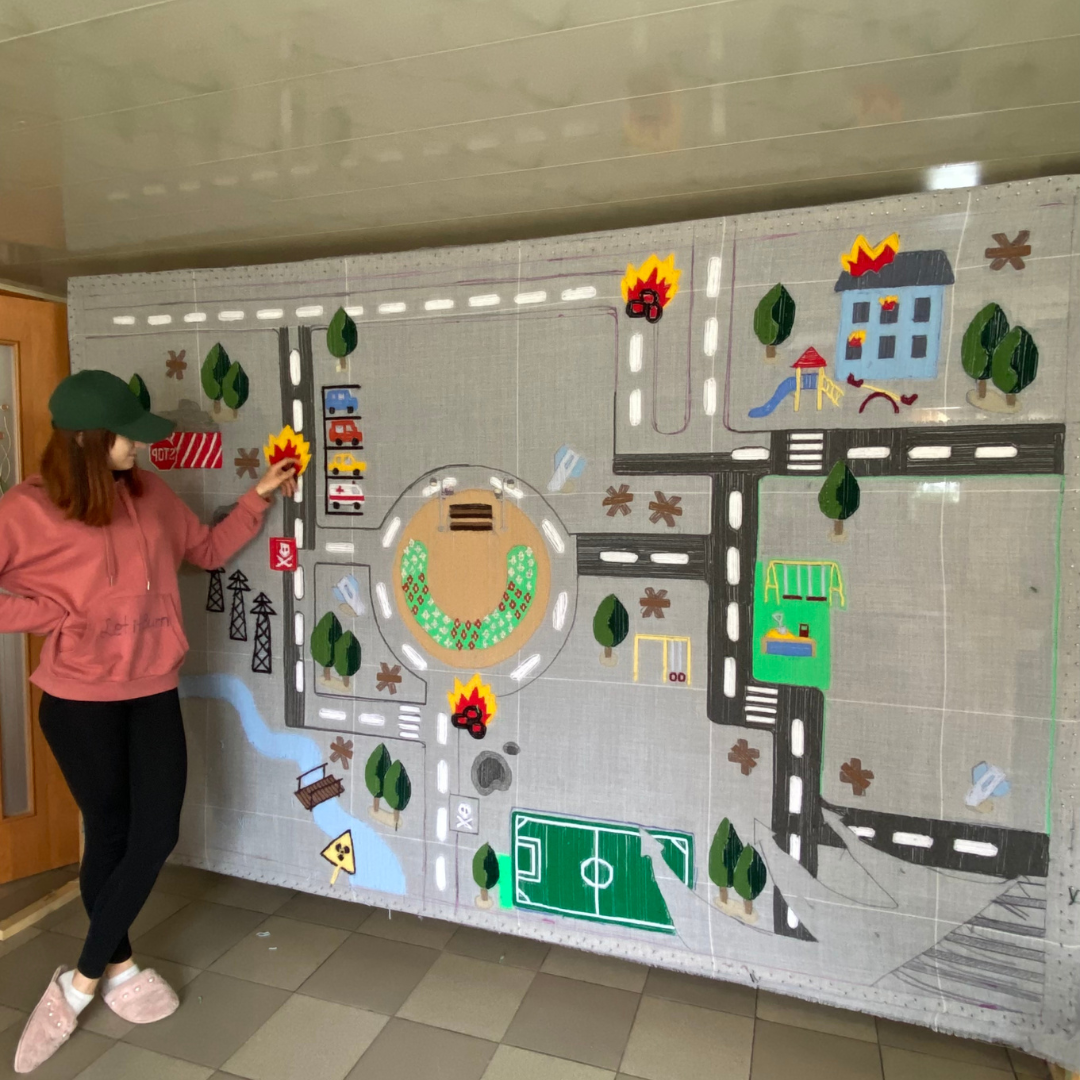 Новини Тернополя - фото з У 23 роки відкрила єдину у Тернополі майстерню тафтингових килимів: історія майстрині