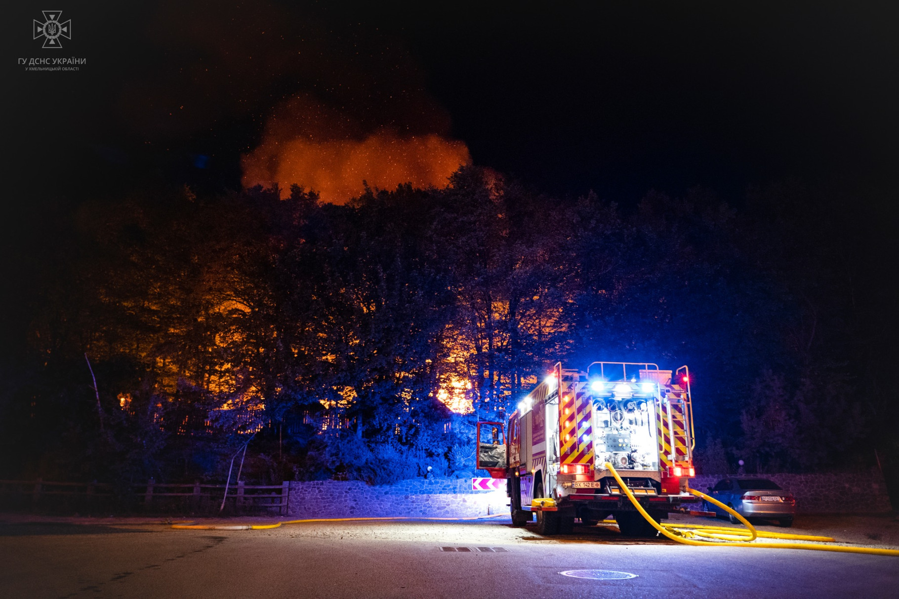 Новини Хмельницького - фото з На Озерній горів ресторан “Три ведмеді” (ФОТО, ВІДЕО)
