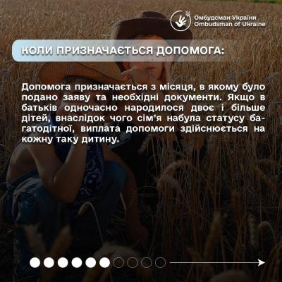 Новини Тернополя - фото з Пільги для багатодітних сімей: в Офісі омбудсмана розповіли, хто і на що може розраховувати