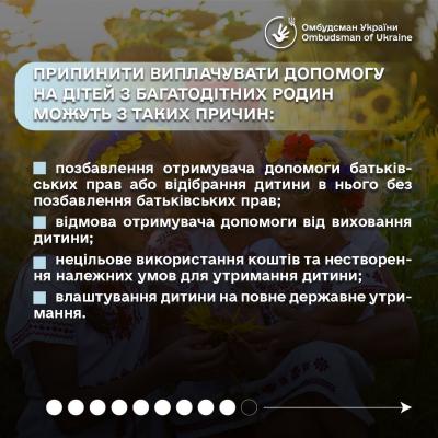Новини Тернополя - фото з Пільги для багатодітних сімей: в Офісі омбудсмана розповіли, хто і на що може розраховувати