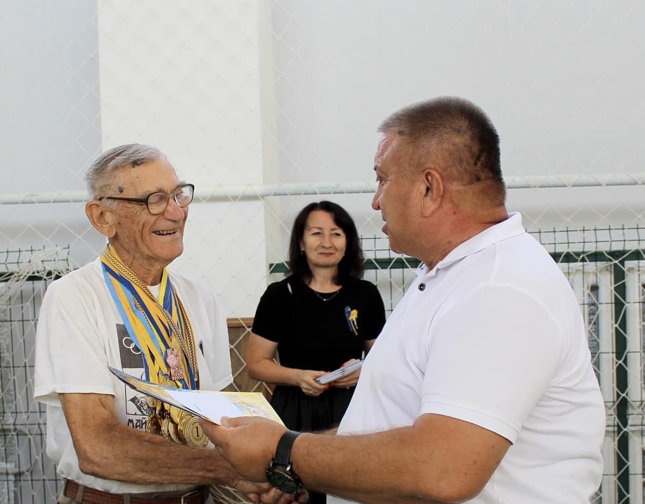 Новини Вінниці - фото з «Дочка не відпускала на змагання, але він умовив». У 95 років встановив два рекорди України!