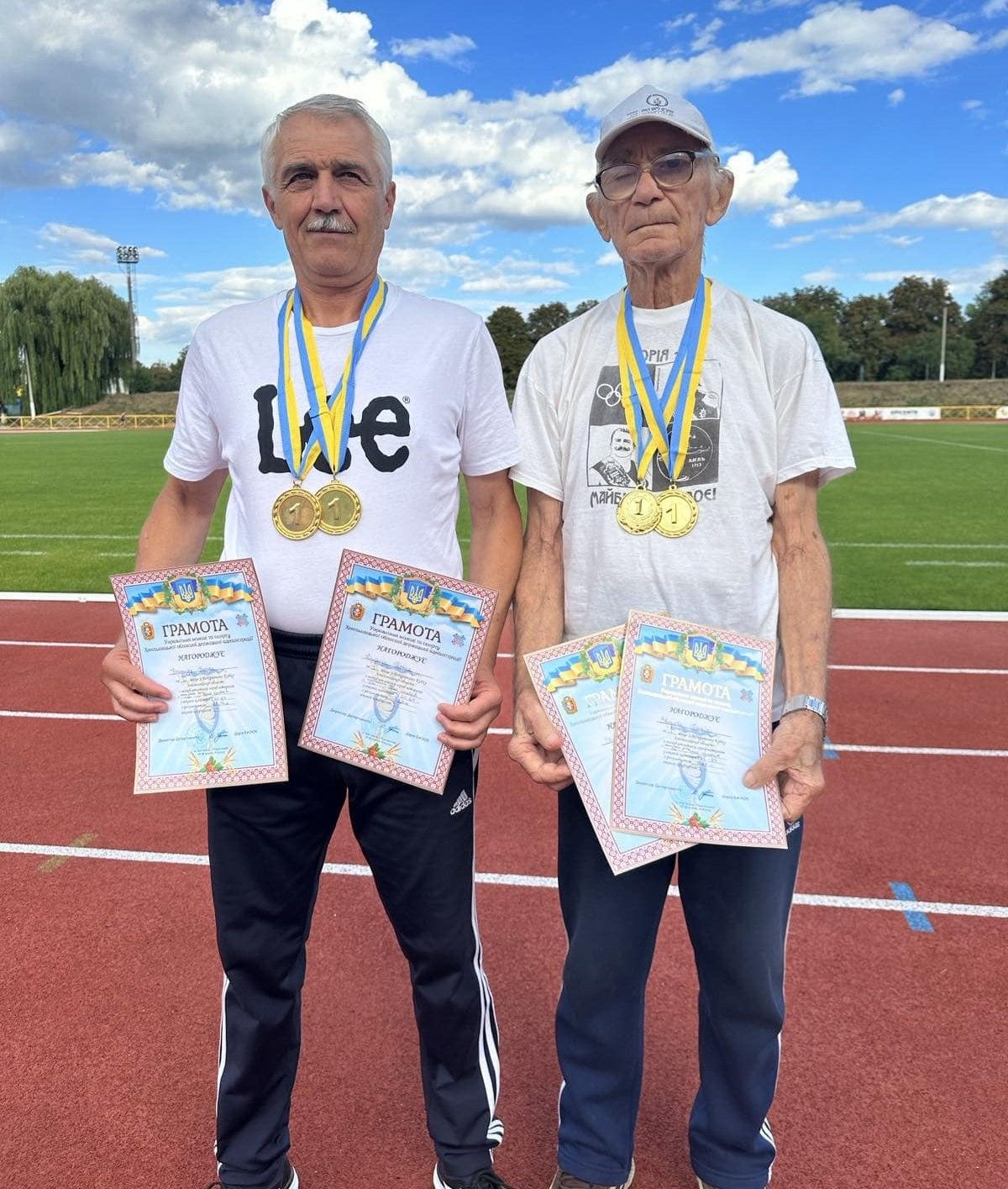 Новини Вінниці - фото з «Дочка не відпускала на змагання, але він умовив». У 95 років встановив два рекорди України!