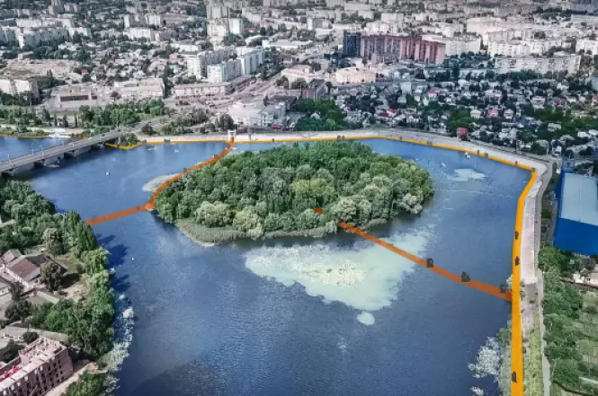 Новини Вінниці - фото з Пропонують повернути понтонний міст до острова Кемпа. Як вам така ідея?