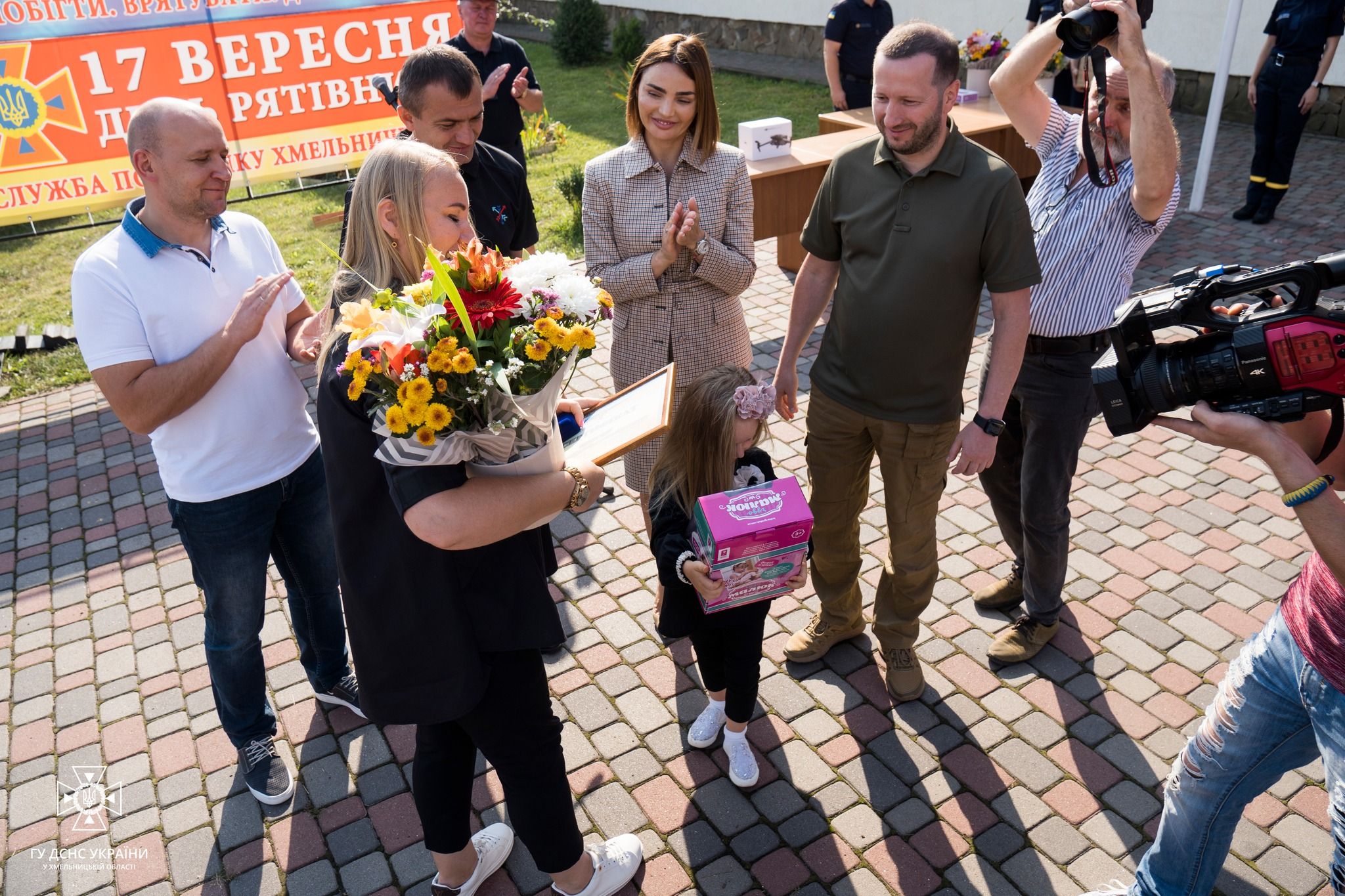 Новини Хмельницького - фото з Трьом рятувальникам Хмельниччини вручили ключі від квартир (ФОТО, ВІДЕО)