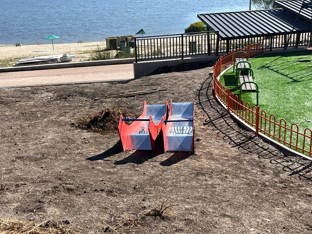 Новини Тернополя - фото з Реконструкція Дальнього пляжу за 42 мільйони: що змінилося та чи встигнуть все доробити до кінця року