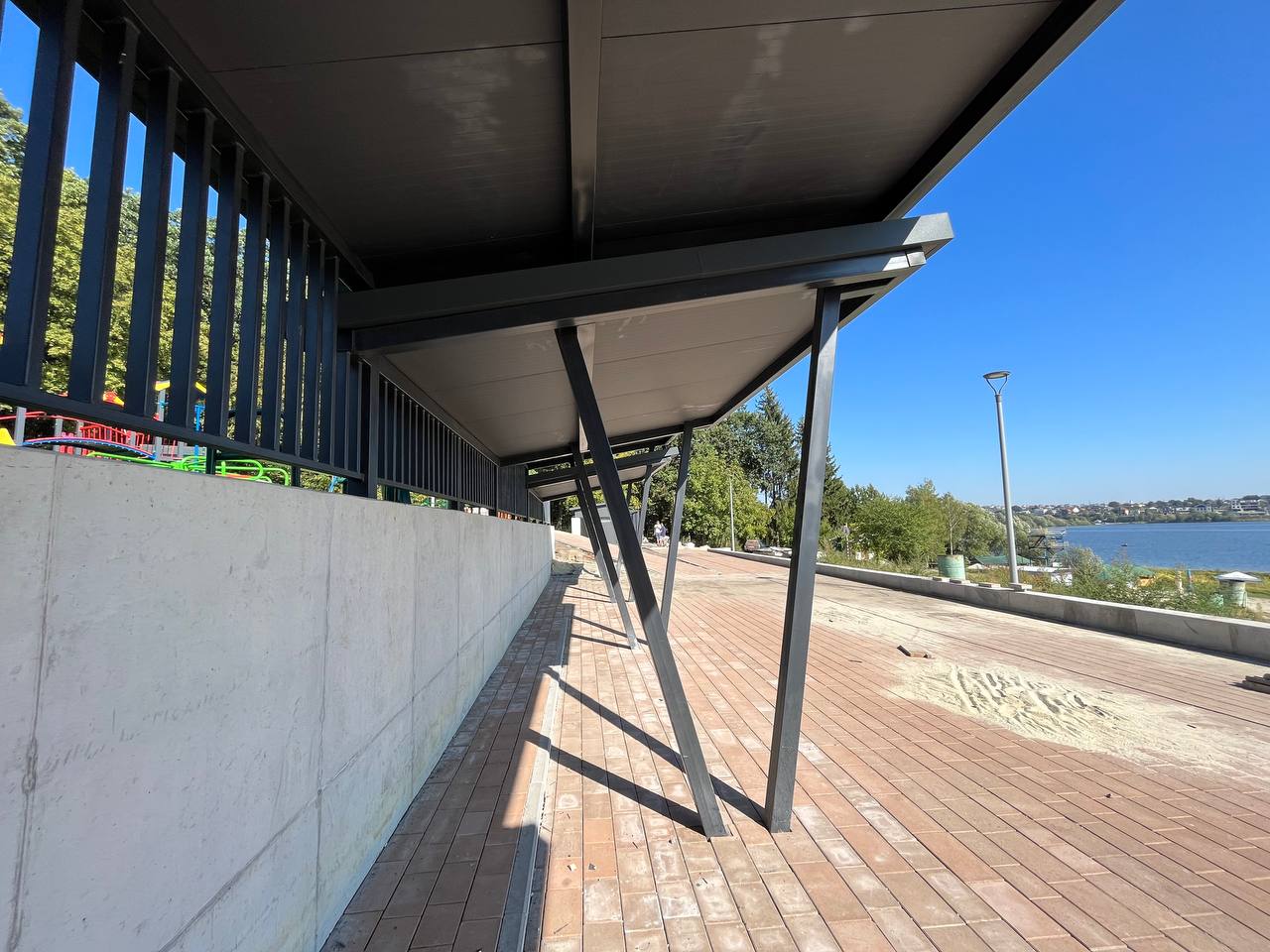 Новини Тернополя - фото з Реконструкція Дальнього пляжу за 42 мільйони: що змінилося та чи встигнуть все доробити до кінця року