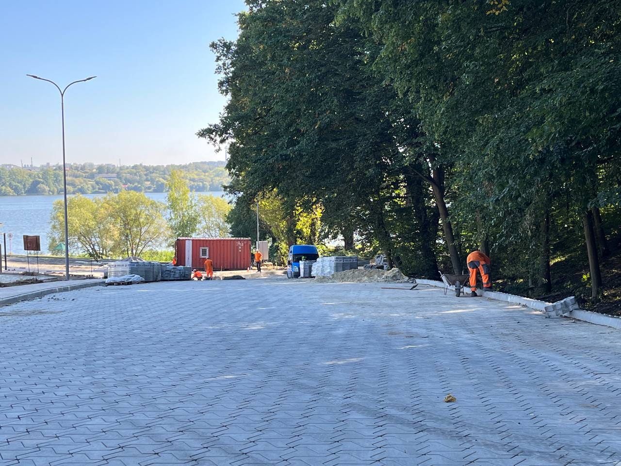 Новини Тернополя - фото з Реконструкція Дальнього пляжу за 42 мільйони: що змінилося та чи встигнуть все доробити до кінця року