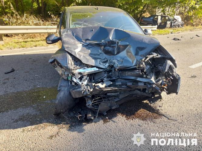 Новини Вінниці - фото з У Вінницькому районі зіткнулися два легковики та маршрутка