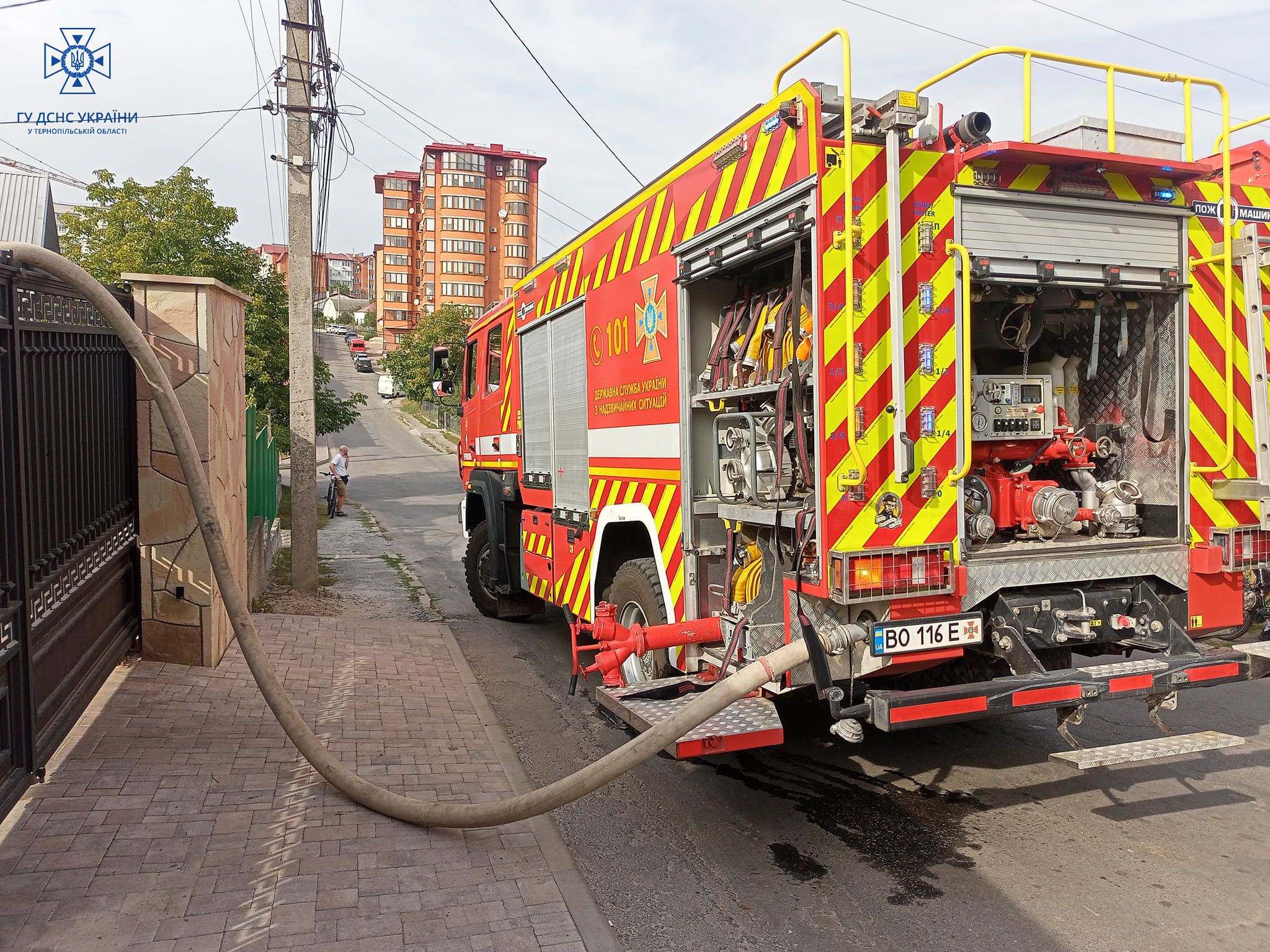 Новини Тернополя - фото з На Новому світі трапилась пожежа: ми дізнались подробиці