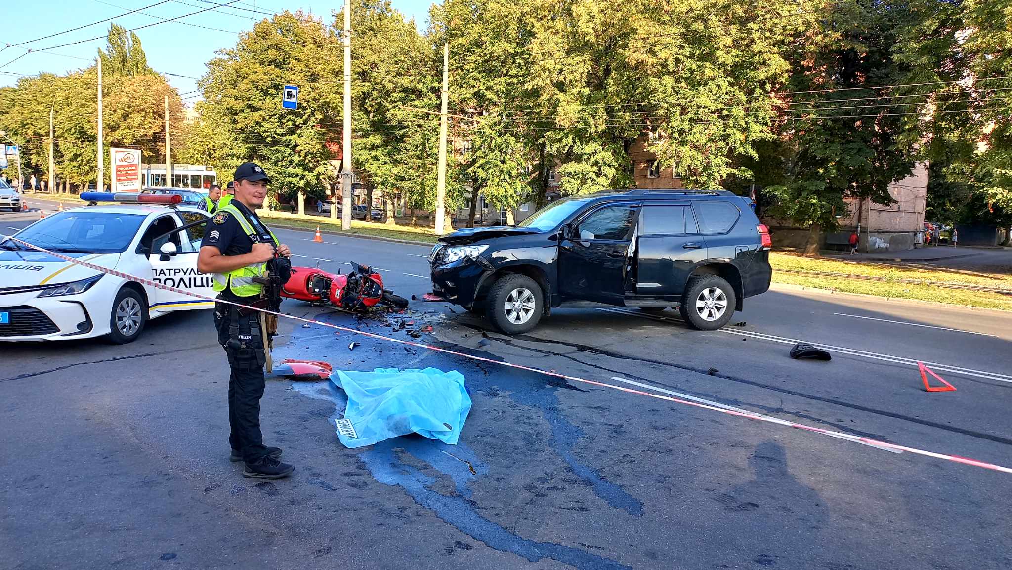 Новини Вінниці - фото з На Заболотного сталася смертельна ДТП. Мотоцикліст зіткнувся з «Тойотою»