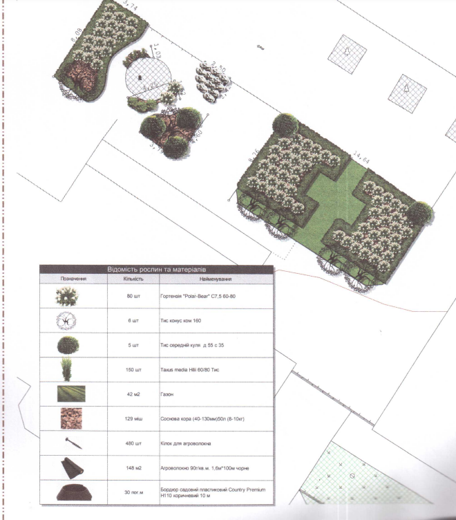 Новини Тернополя - фото з Біля школи №3 висаджують гортензії та туї: як виглядає територія