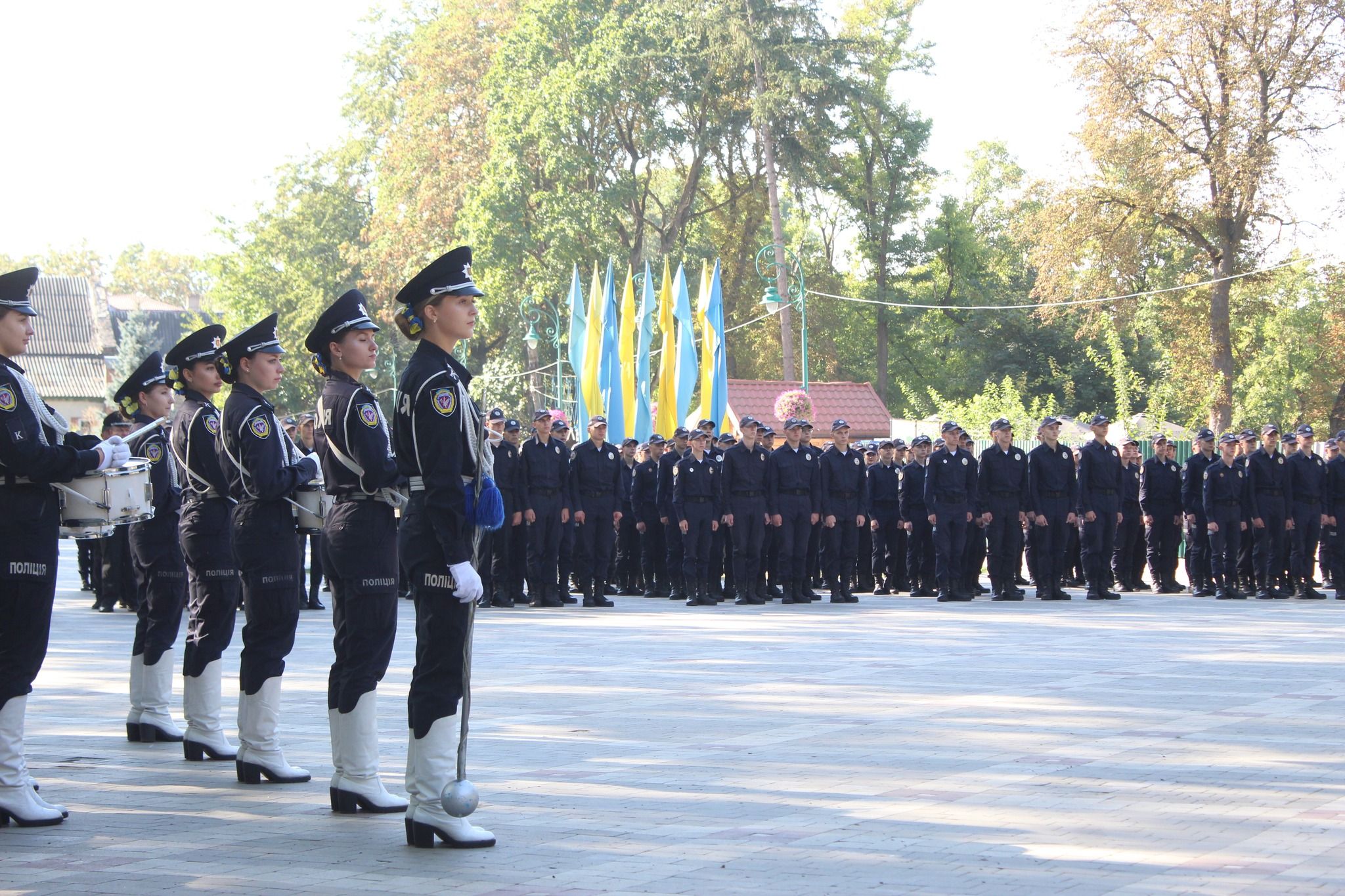Новини Хмельницького - фото з На Хмельниччині склали присягу 284 курсанти Харківського університету внутрішніх справ