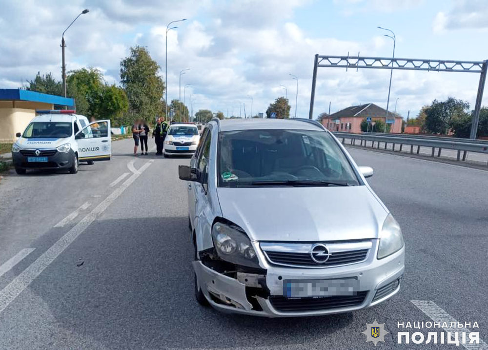 на звягельщині у дтп травми отримала пішохід: поліцейські встановлюють обставини