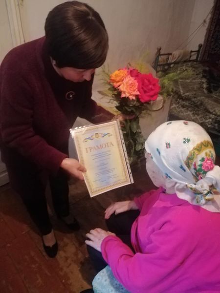 Новини Козятина - фото з Найстаріша жителька Сестринівки зустріла своє 95-річчя