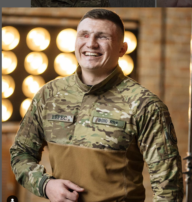 Новини Вінниці - фото з «Я зробив те, що мав би зробити кожен чоловік». Незламний: втратив зір на війні, але каже, що щасливий