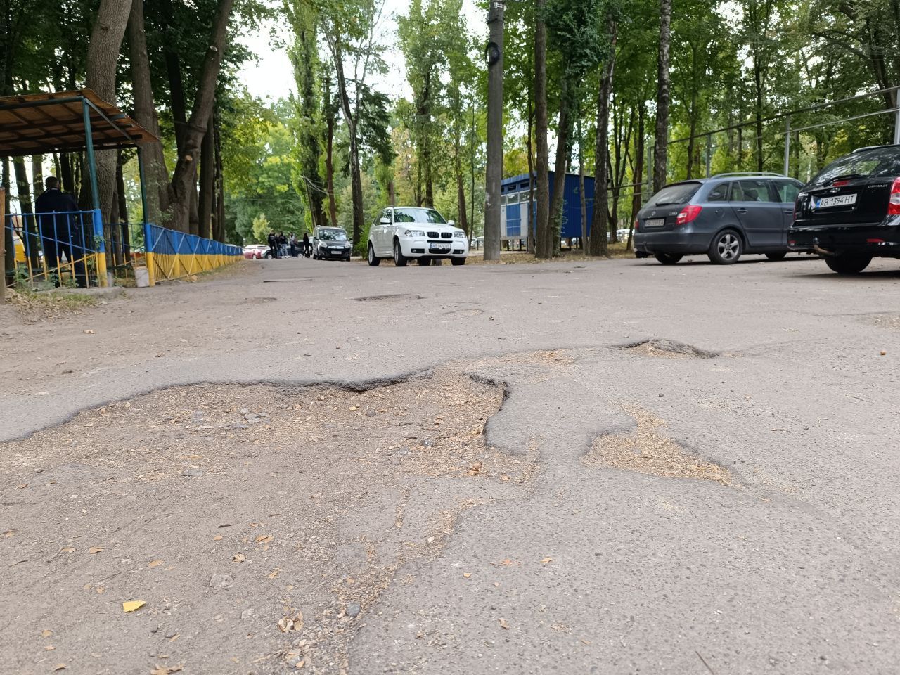 Новини Вінниці - фото з «Допоможіть залатати ці ями»: поранені військові просять відремонтувати дорогу біля лікарні