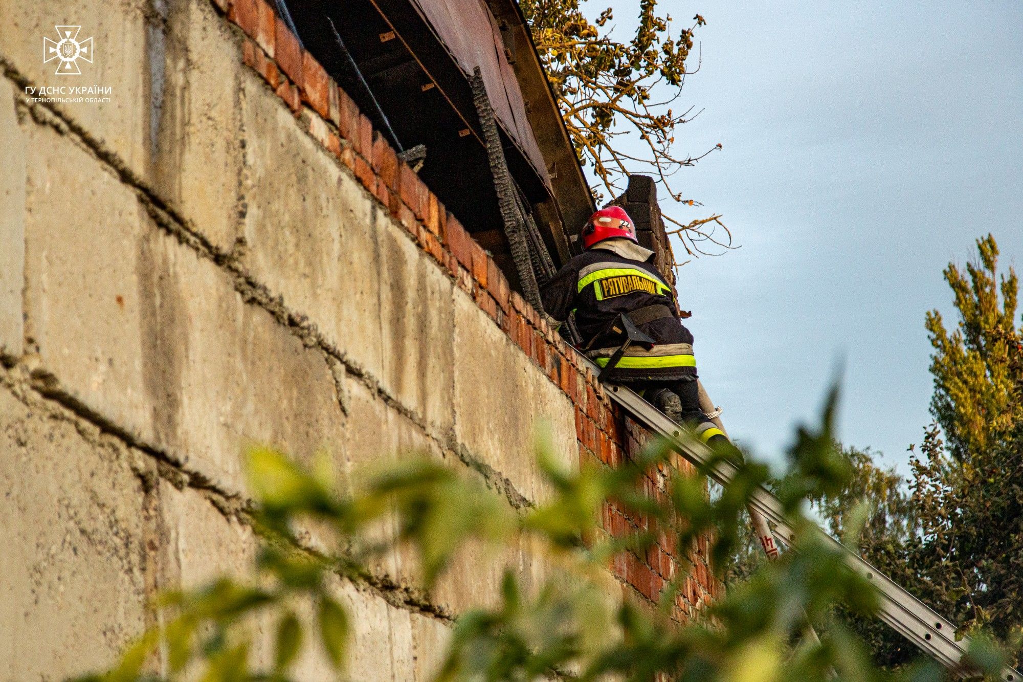 Новини Тернополя - фото з У Чортківському районі горів склад з паливними палетами