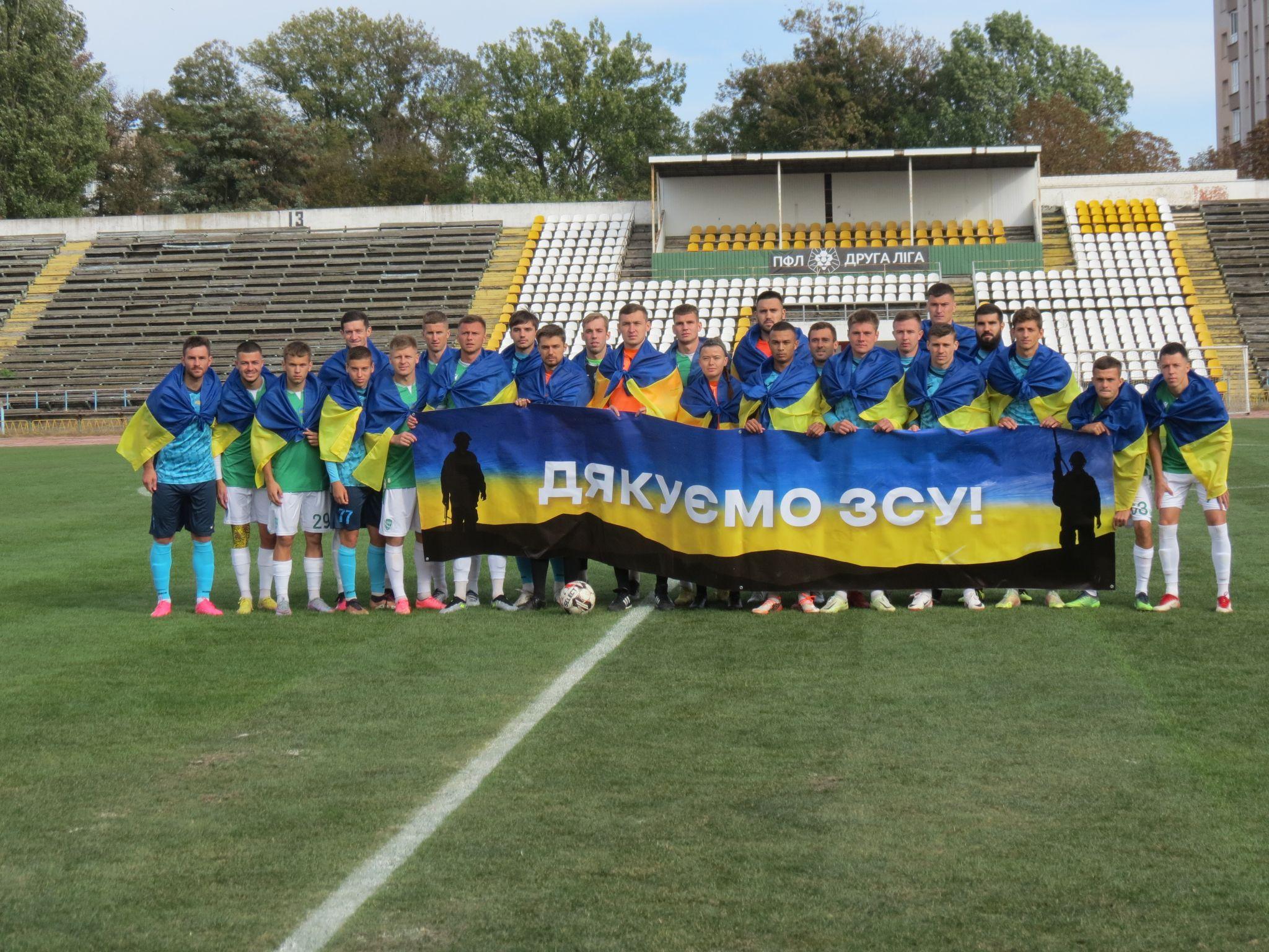 Новини Вінниці - фото з «Нива» вдома поступилася «Чайці» із Петропавлівської Борщагівки