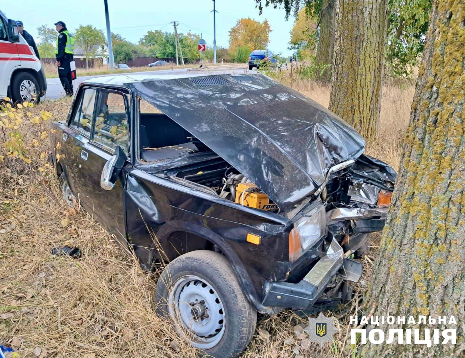 на попільнянщині у дтп загинув водій легковика: поліція встановлює обставини