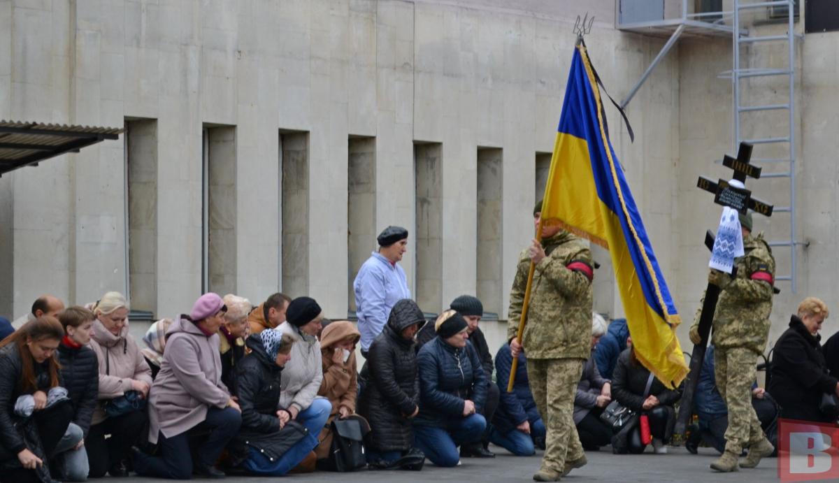 Новини Хмельницького - фото з “Він ніколи не боявся”. У Хмельницькому попрощались з військовим Олександром Баліцьким