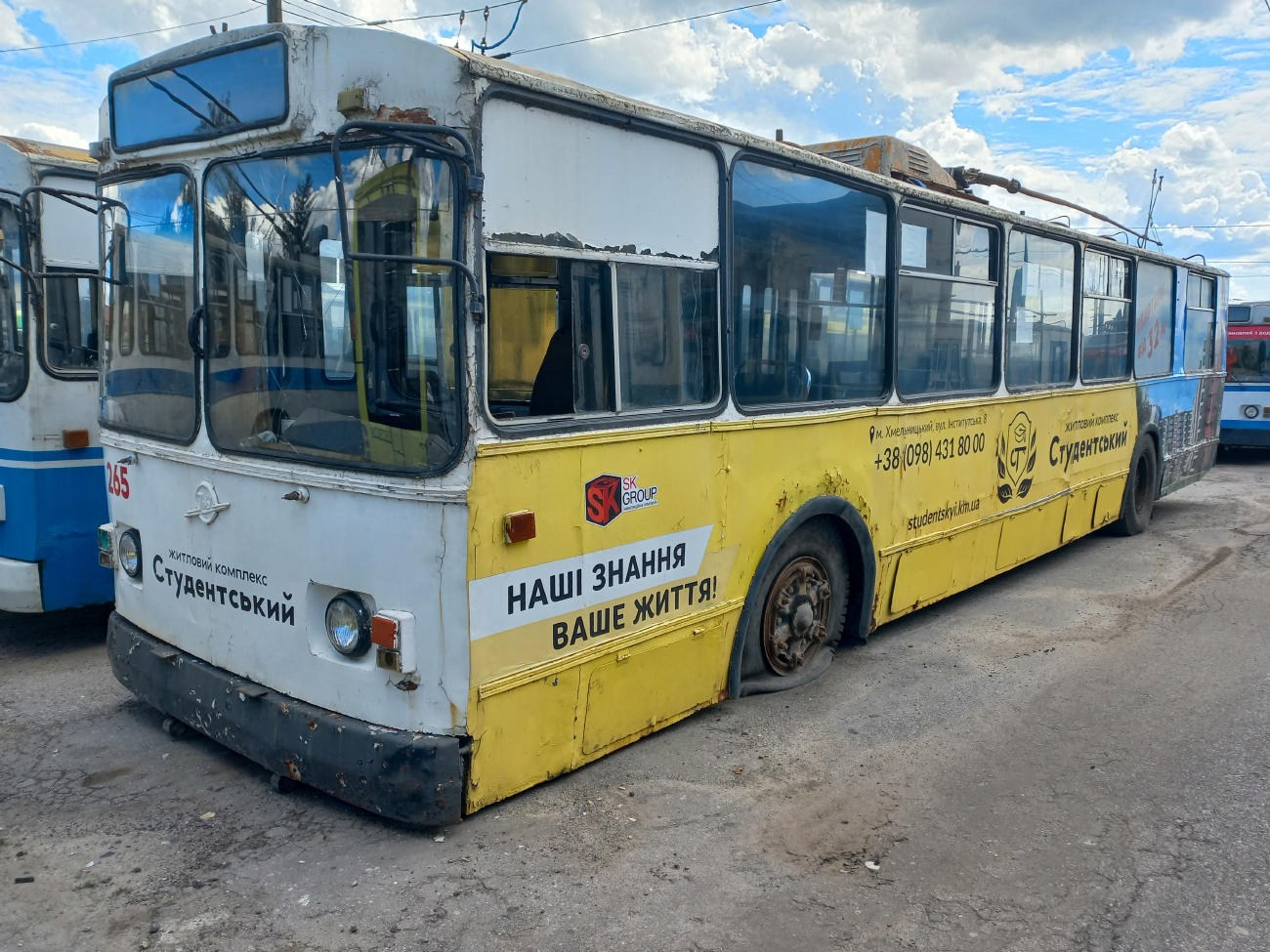 Новини Хмельницького - фото з «Електротранс» хоче списати 12 тролейбусів. Як вони виглядають