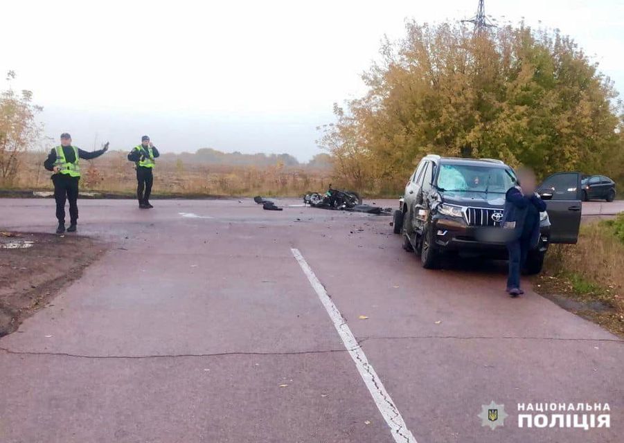 Новини Житомира - фото з ДТП біля Івниці: загинув мотоцикліст