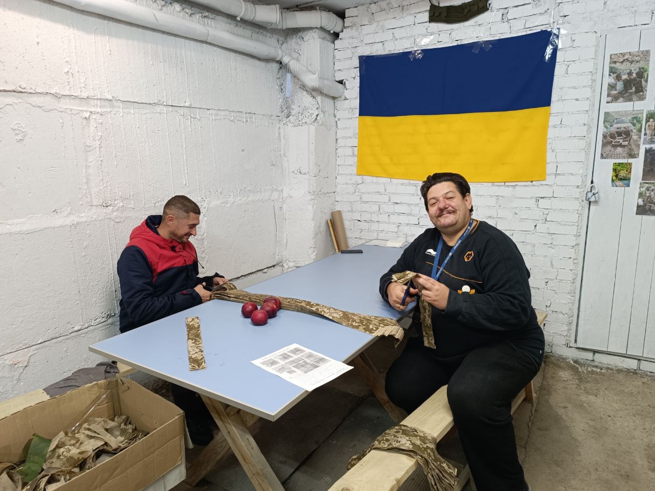 Новини Вінниці - фото з Як прості люди наближають перемогу: 52 сітки сплели мешканці будинку по вулиці Дубовецька