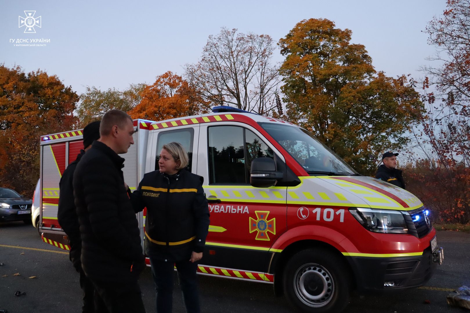 Новини Житомира - фото з Рятувальники показали, як ліквідовували наслідки ДТП з трьома загиблими неподалік Житомира