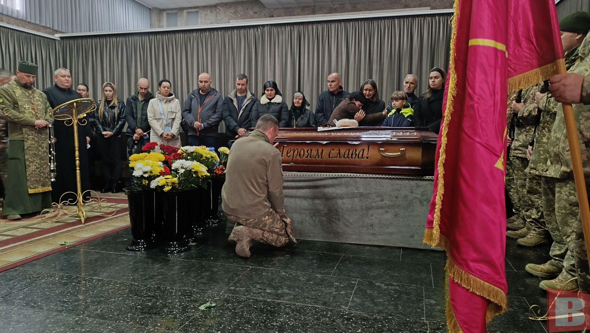 Новини Хмельницького - фото з Хмельничани попрощалися з Андрієм Блажком, який загинув на війні