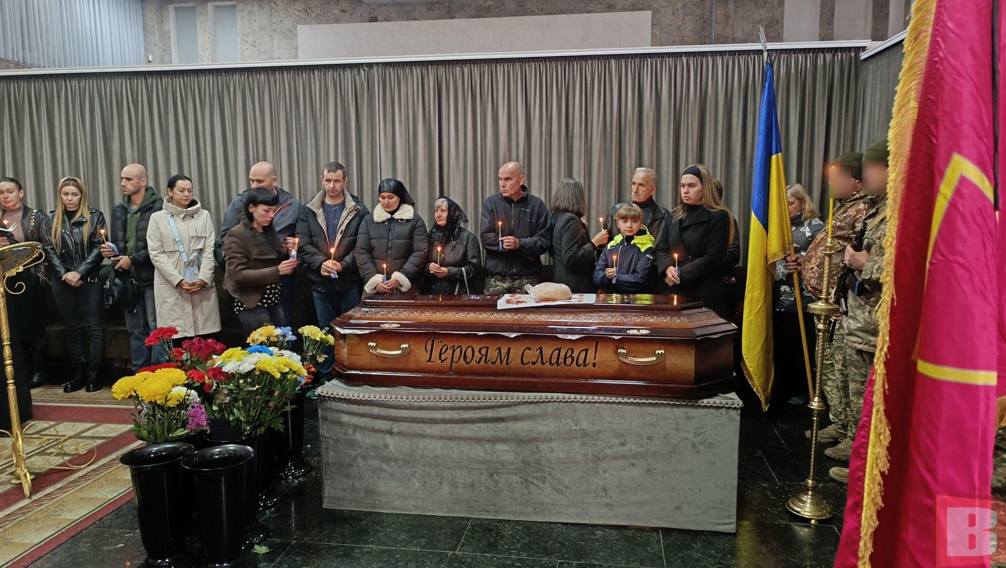 Новини Хмельницького - фото з Хмельничани попрощалися з Андрієм Блажком, який загинув на війні