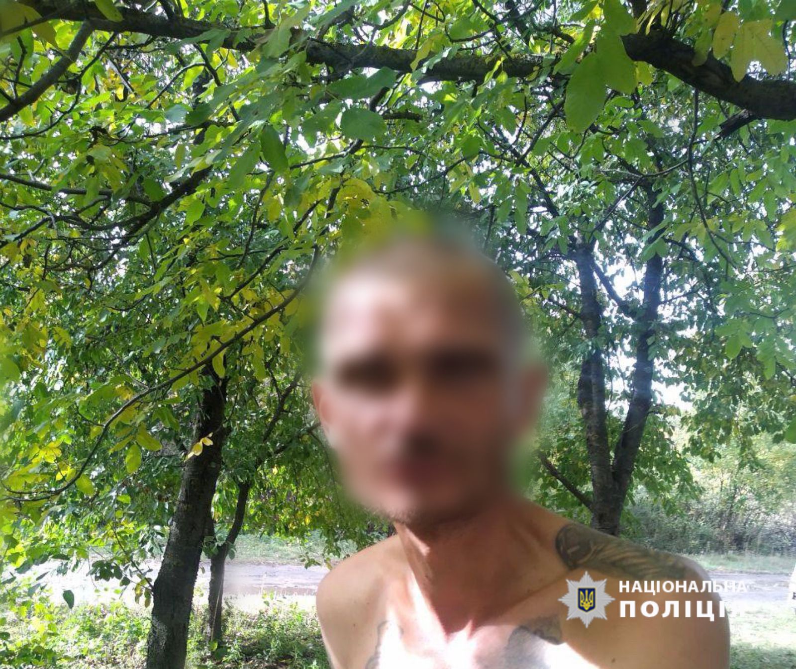 на вінниччині поліцейські офіцери громади затримали раніше судимого чоловіка, який обікрав будинок сусідів