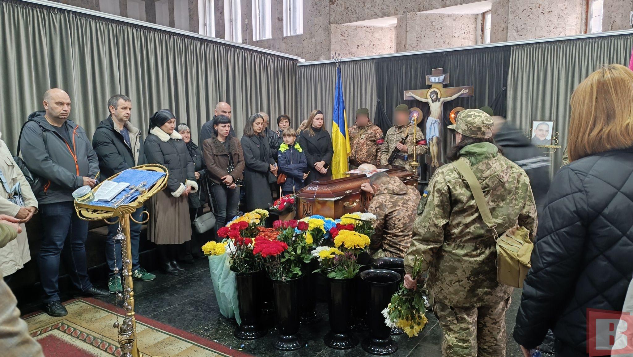 Новини Хмельницького - фото з Хмельничани попрощалися з Андрієм Блажком, який загинув на війні