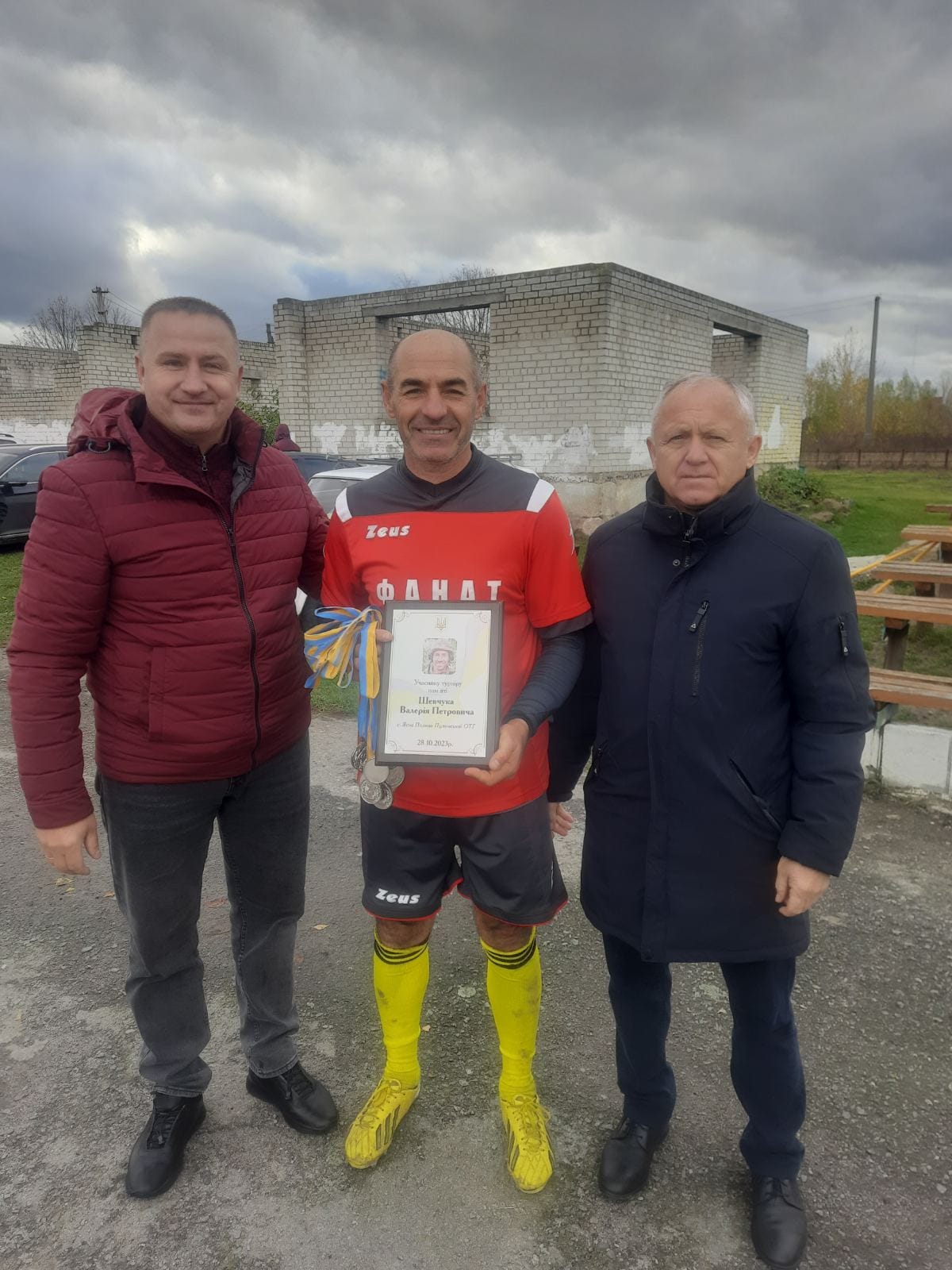 Новини Козятина - фото з В Пулинах пройшов турнір з футболу пам'яті Валерію Шевчуку.