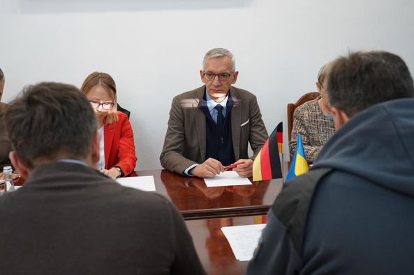 Новини Житомира - фото з У Житомирі приймали Надзвичайного і Повноважного посла Федеративної Республіки Німеччина в Україні
