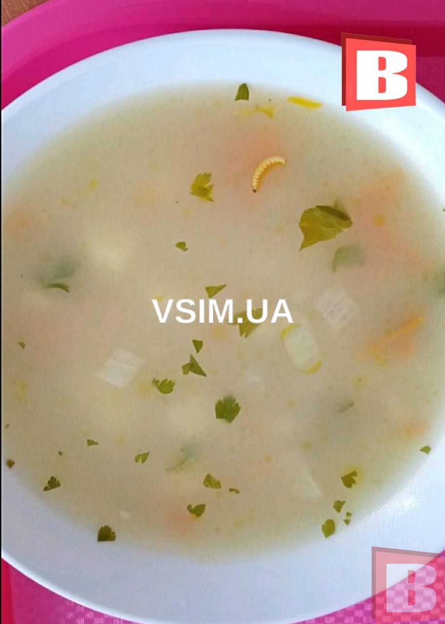 Новини Хмельницького - фото з Суп з хробаком у шкільній їдальні: що відомо про інцидент на Кам’янеччині