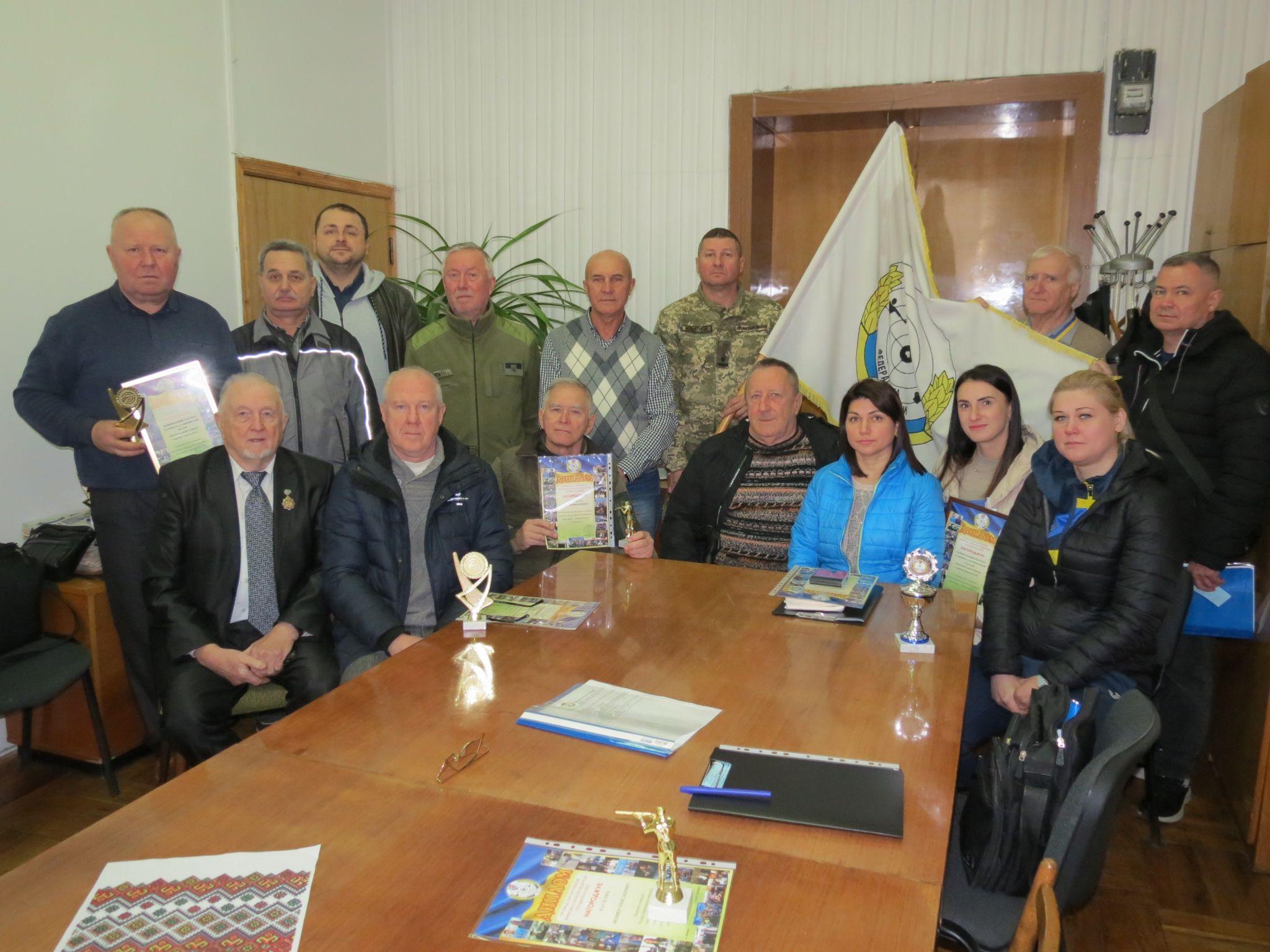 Новини Вінниці - фото з Віктора Щербу переобрали головою Вінницької обласної федерації кульової стрільби