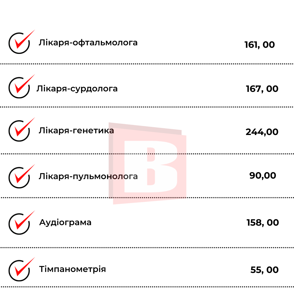 Новини Хмельницького - фото з Платні послуги в Хмельницькій міській дитячій лікарні: перелік і ціни (ІНФОГРАФІКА)