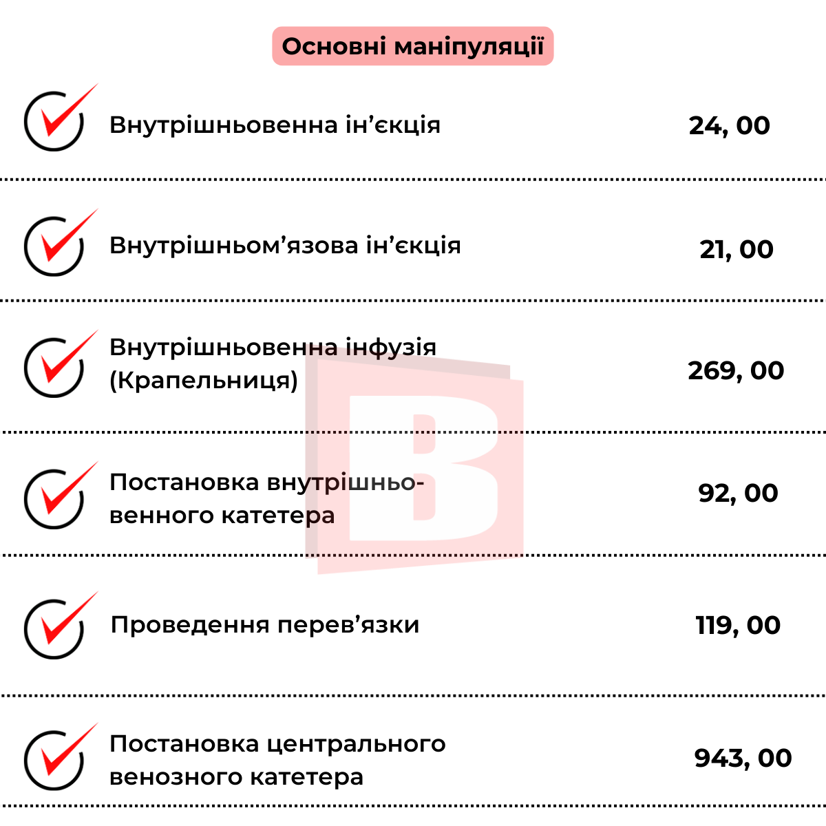 Новини Хмельницького - фото з Платні послуги в Хмельницькій міській дитячій лікарні: перелік і ціни (ІНФОГРАФІКА)