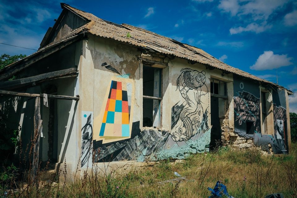 Новини Хмельницького - фото з Цьогоріч на Бакоті створили 5 муралів. Де саме?